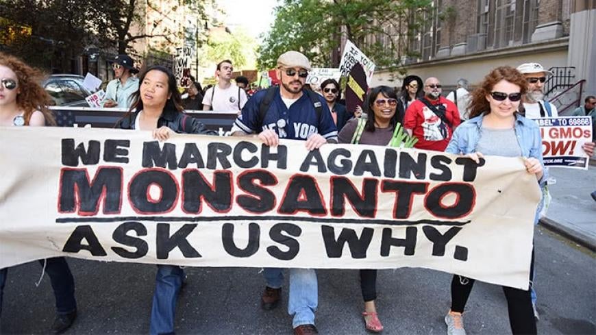 March Against Monsanto Protests Roundup Worldwide