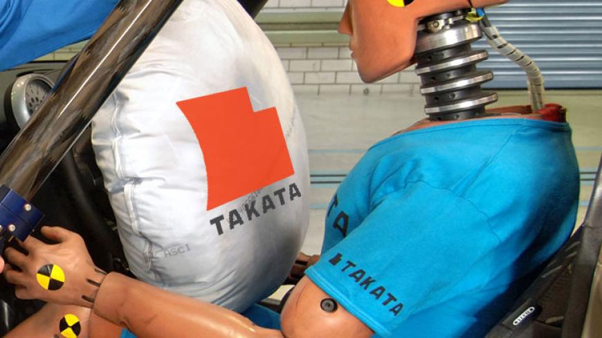 takata airbag crash dummy