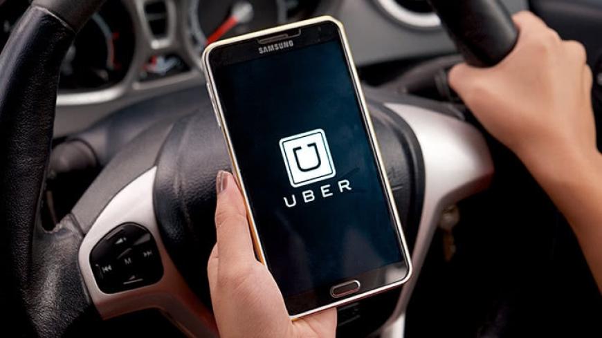 uber on phone