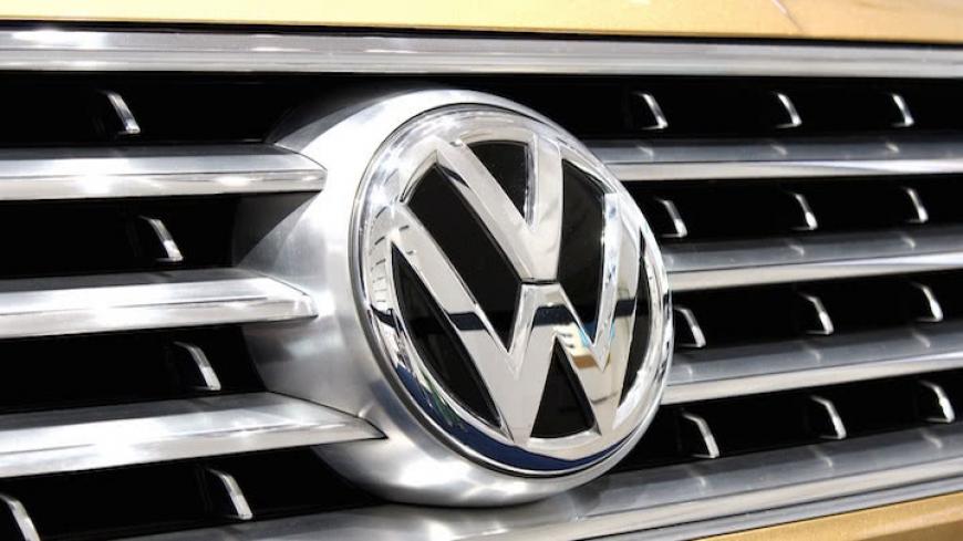 vw symbol on car grille