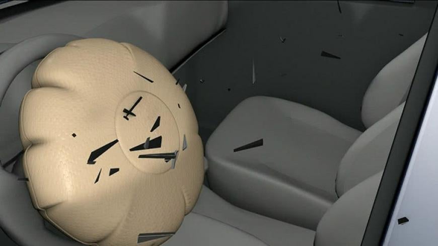 takata airbag simulation